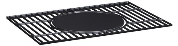 Multifunkční BBQ gril Avenberg GENIUS+litinový rošt+tál+pizza kámen