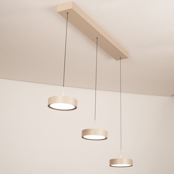 Závěsné LED svítidlo Bonn Taupe 3 Lineo (LMD)