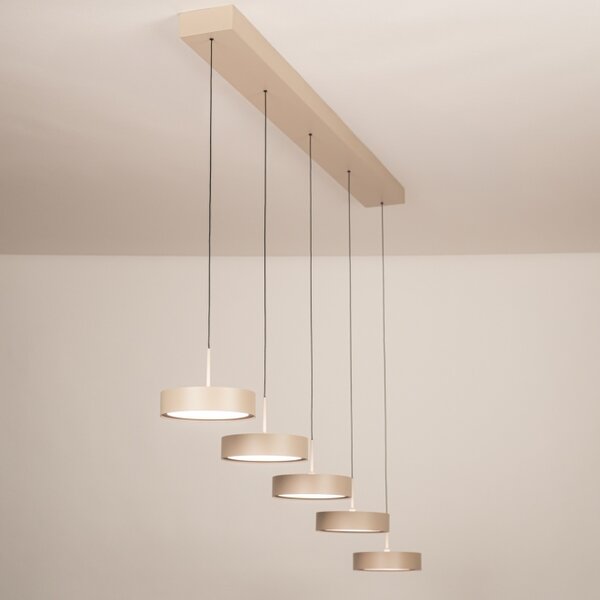 Závěsné LED svítidlo Bonn Taupe 5 Lineo (LMD)