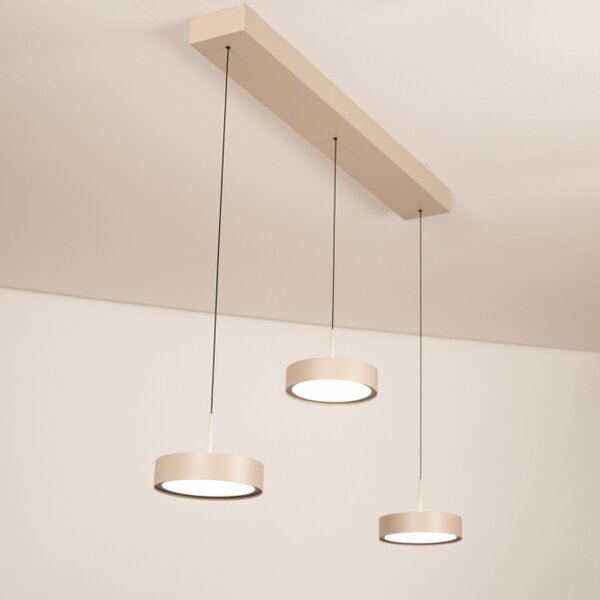 Závěsné LED svítidlo Bonn Taupe 3 Lineo (LMD)