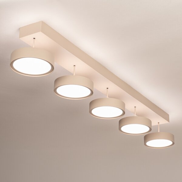 Závěsné LED svítidlo Bonn Taupe 5 Lineo (LMD)