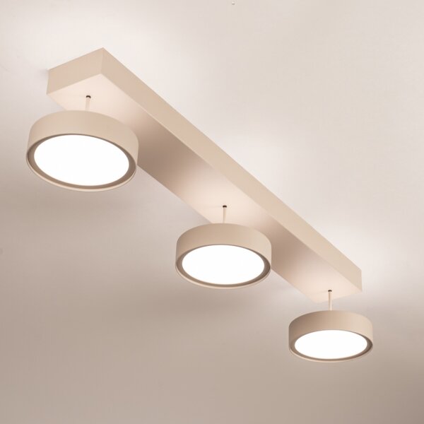 Závěsné LED svítidlo Bonn Taupe 3 Lineo (LMD)