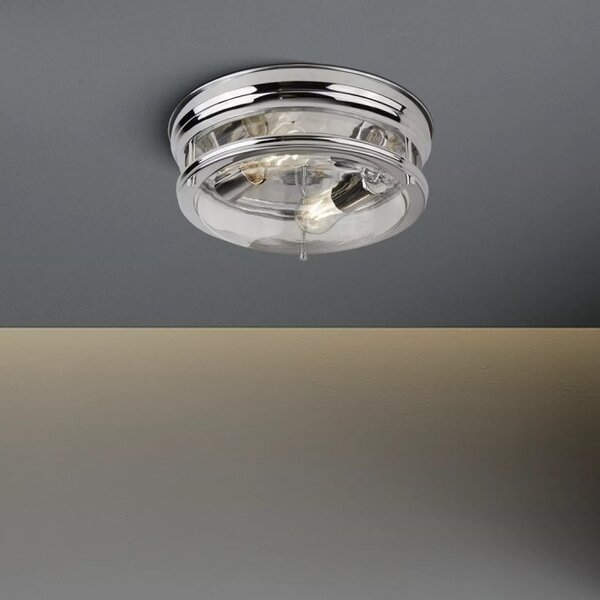 Searchlight 5182CC Stropní koupelnové svítidlo GLASGOW lesklý chrom