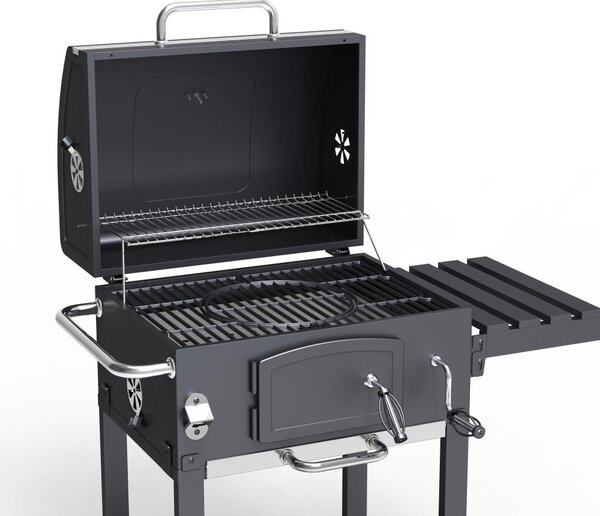Multifunkční BBQ gril Avenberg GENIUS+litinový rošt+tál+pizza kámen