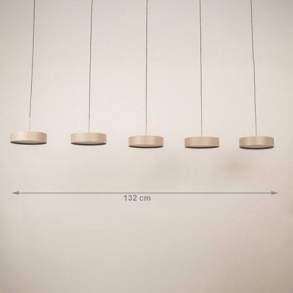 Závěsné LED svítidlo Bonn Taupe 5 Lineo (LMD)