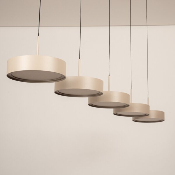 Závěsné LED svítidlo Bonn Taupe 5 Lineo (LMD)