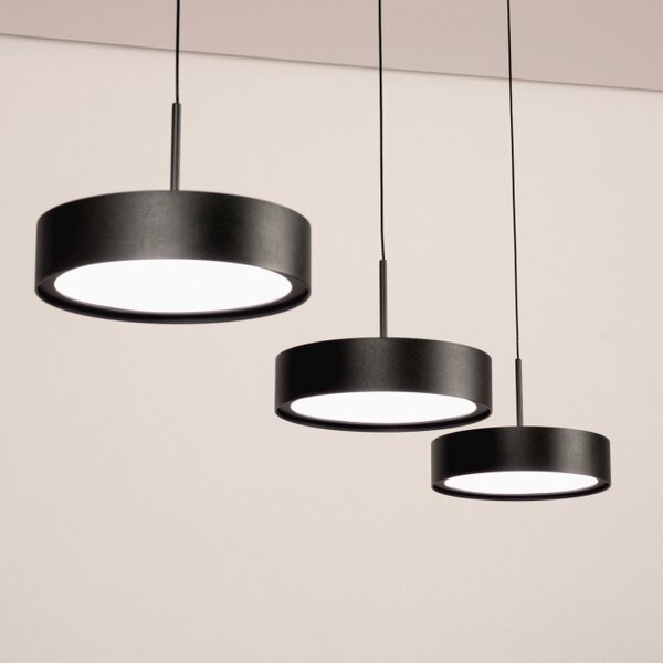 Závěsné LED svítidlo Bonn Nero 3 Lineo (LMD)