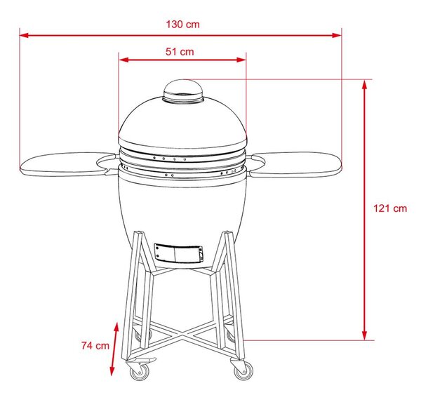 Keramický gril Buschbeck Kamado XL