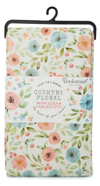 Ubrus Cooksmart ® Country Floral, 229 x 178 cm