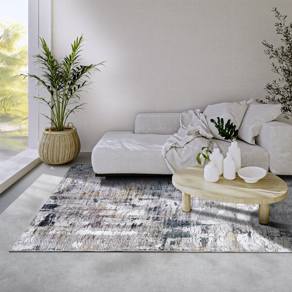 ELLE Decoration, Kusový koberec Imagination New 106038 Sapphire/Gold z kolekce Elle, 120x160, vícebarevná, ložnice