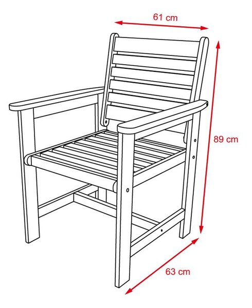 Set zahradního nábytku 9-dílný Avenberg ADLER + čalounění žlutá-bílá-oranžová