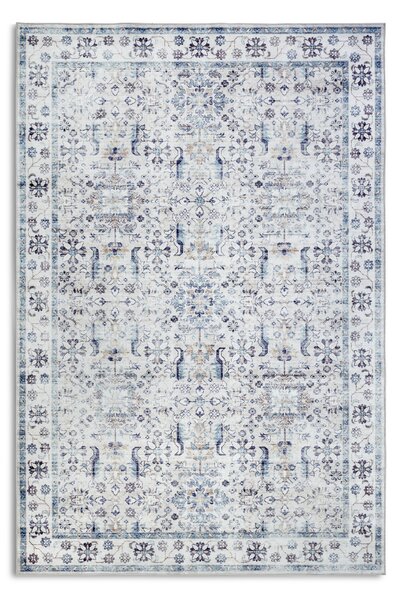 ELLE Decoration, Kusový koberec Imagination New 106042 Cream/Blue z kolekce Elle, 120x160, modrá, ložnice