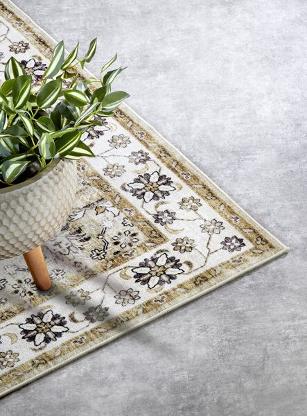 ELLE Decoration, Kusový koberec Imagination New 106043 Cream/Gold z kolekce Elle, 120x160, žlutá, ložnice