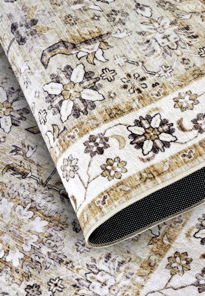 ELLE Decoration, Kusový koberec Imagination New 106043 Cream/Gold z kolekce Elle, 120x160, žlutá, ložnice