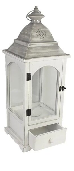 Dřevěná lucerna Morex D3125, střední, 66 cm