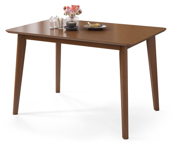 MAZZONI EXPORT ROXY Přírodní Ořech - OBDÉLNÍKOVÝ DŘEVĚNÝ STŮL 120x80 cm DO KUCHYNĚ/JÍDELNY RETRO