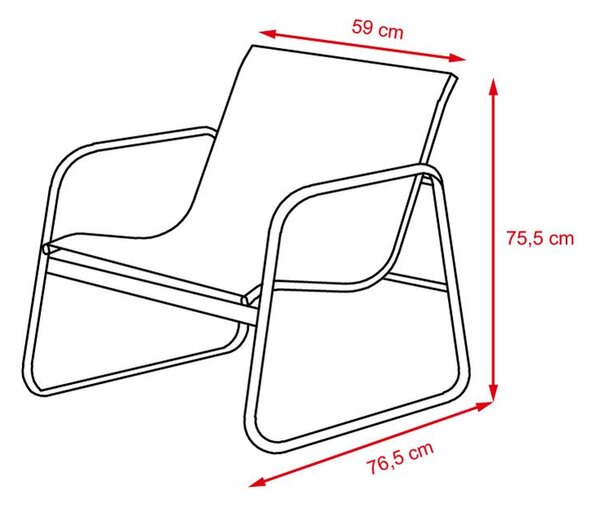 Set zahradního nábytku 4-dílný Avenberg Metropolitan