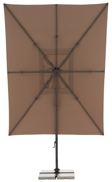 Doppler ALU XL ULTRA 4x3 m - výkyvný zahradní slunečník s boční tyčí