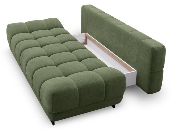 Zelená třímístná rozkládací pohovka Windsor & Co Sofas Cumulus