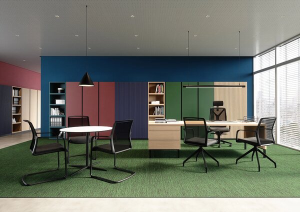 LD SEATING - Konferenční židle LEAF 505, F90-BL