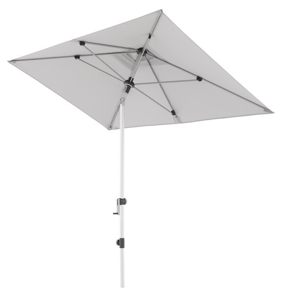 Doppler EXPERT zahradní slunečník 220 x 140 cm světle šedá