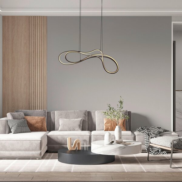 ZÁVĚSNÉ LED SVÍTIDLO, 113/24/150 cm Trio Leuchten - Závěsná světla