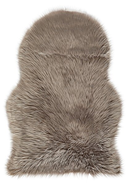 UMĚLÁ KOŽEŠINA, 60/90 cm, šedohnědá Boxxx - Kůže