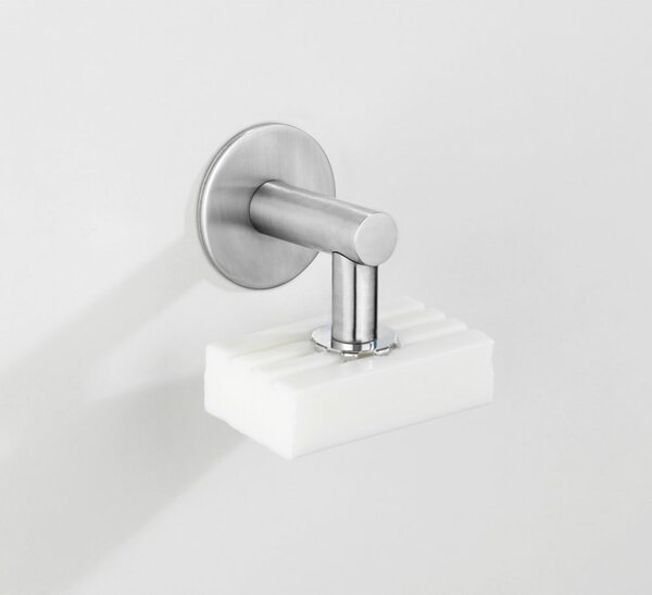 Magnetická mýdlenka z nerezové oceli Wenko Turbo-Loc® Matte
