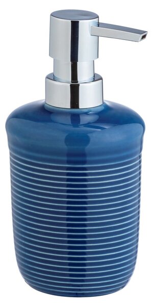 Modrý keramický dávkovač na mýdlo Wenko Sada
