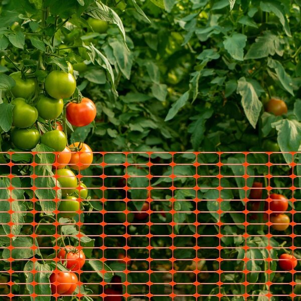 JOIEYOU bariérový plot plastový 1x50 m ochranná síť ohrada pro ovce ohrada pro psy ohrada pro drůbež ohrada pro kuřata ohrada pro pastviny výstražná síť bezpečnostní síť pro psy drůbež děti, oranžová barva