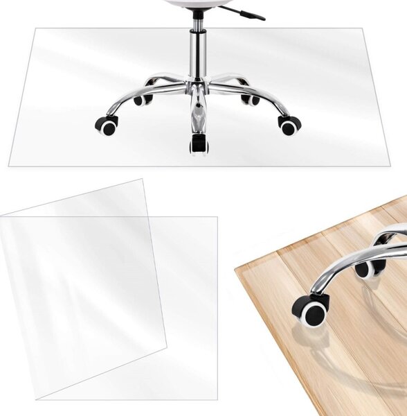 Podložka pod židli / na stůl 140x100 cm SPRINGOS FM0037 průhledná