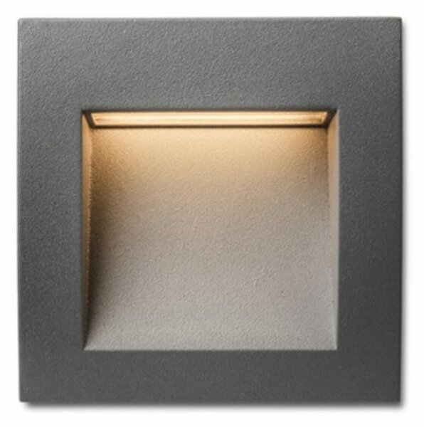 RED - DESIGN RENDL RENDL GORDIQ S zápustná antracitová 230V LED 1.5W IP65 3000K R12534