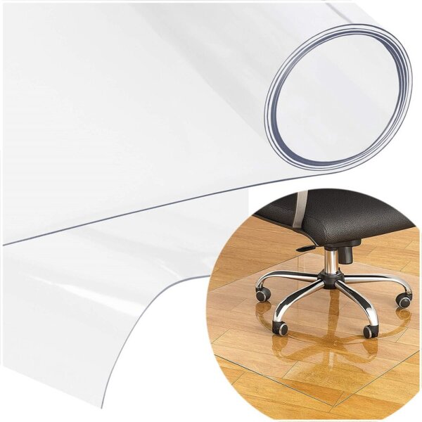 Podložka pod židli / na stůl 140x100 cm SPRINGOS FM0037 průhledná
