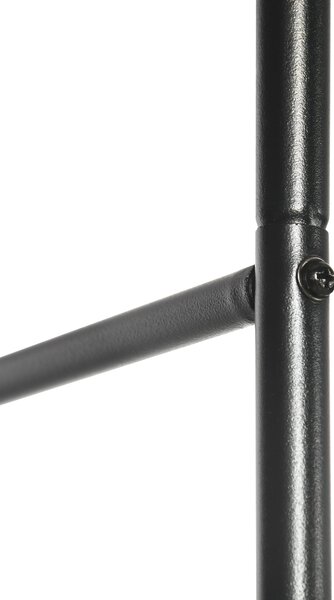 Outsunny Kovový Růžový Oblouk pro Popínavé Rostliny - Zahradní Oblouk s Špičatým Designem - Kovová Struktura, Trellis pro Růže - Oblouk do Zahrady 140