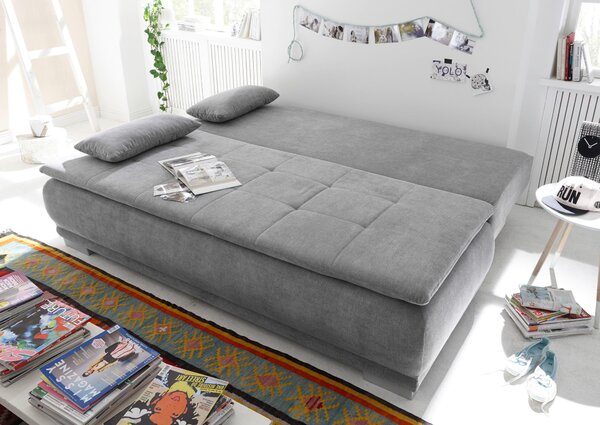 ROZKLÁDACÍ POHOVKA, textil, barvy stříbra MID.YOU - Rozkládací pohovky, Online Only