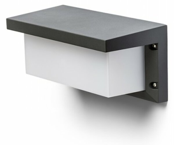 RED - DESIGN RENDL RENDL HIDE RC nástěnná antracitová 230V E27 18W IP54 R12561