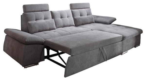 ROHOVÁ SEDAČKA, textil, kompozitní dřevo, tmavě šedá MID.YOU - Sedací soupravy, Online Only