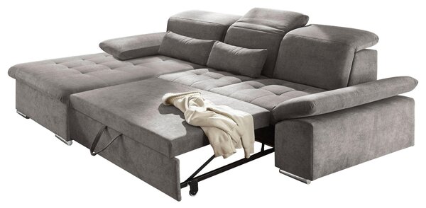 ROHOVÁ SEDAČKA, textil, kompozitní dřevo, jílová barva MID.YOU - Sedací soupravy, Online Only