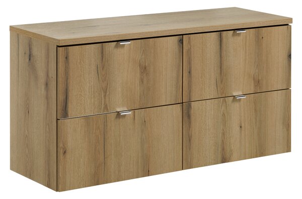 Comad Koupelnová skříňka pod deskové umyvadlo set Nova Oak I. 120 dub coast evoke
