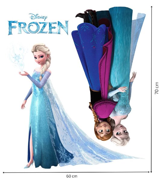 Samolepka na zeď "Frozen 4" 60x70cm