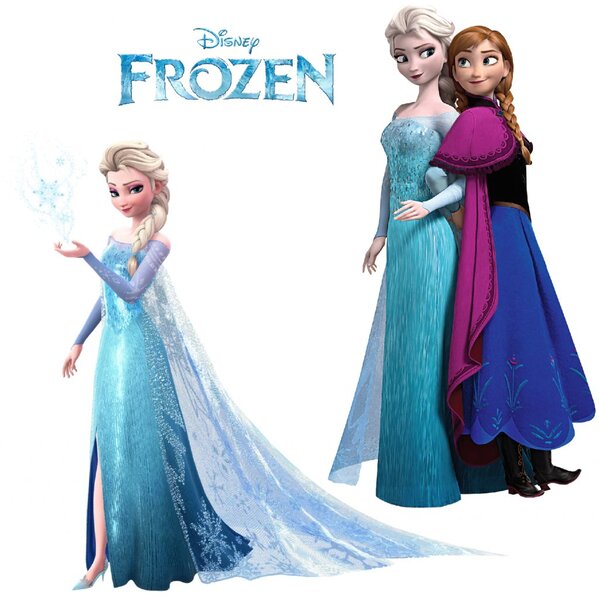 Samolepka na zeď "Frozen 4" 60x70cm