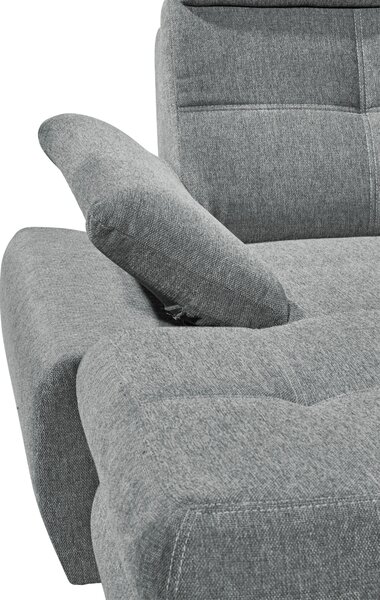 SEDACÍ SOUPRAVA, textil, světle šedá MID.YOU - Sedací soupravy, Online Only
