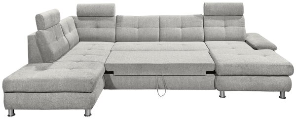 SEDACÍ SOUPRAVA, textil, barvy stříbra MID.YOU - Sedací soupravy, Online Only