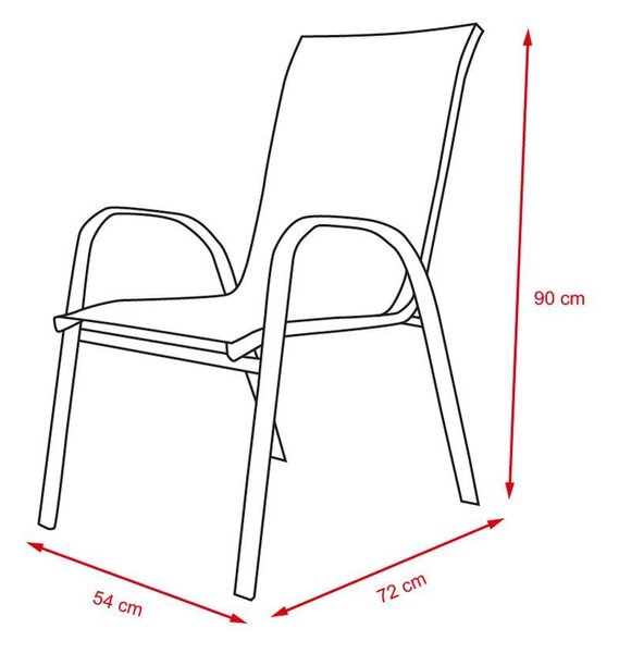 Set zahradního nábytku 7-dílný VIKING L + RAMADA/ALINA