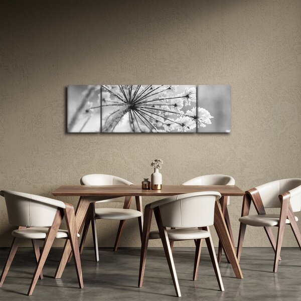 Obraz - Květina v zimě (170x50 cm)