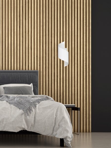 Emibig Spiner nástěnné svítidlo 1x8 W bílá 920/1
