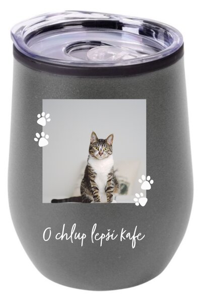 Personalizovaný termohrnek "bowl" - fotografie s mazlíčkem
