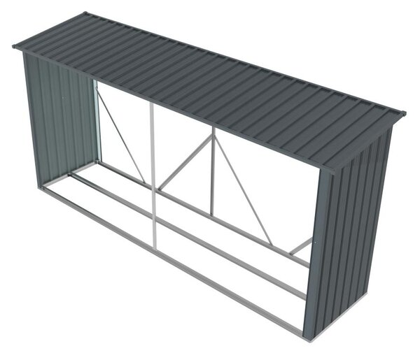 Přístřešek na dřevo Avenberg BALTIC JUMBO - Antracitová