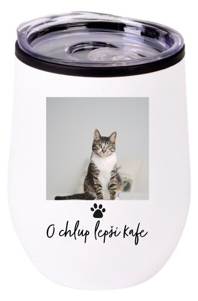 Personalizovaný termohrnek "bowl" - fotografie s mazlíčkem