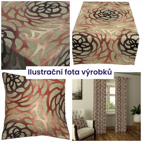 Ubrusy a běhouny SOFT 70x70 Obšitý okraj 1 cm